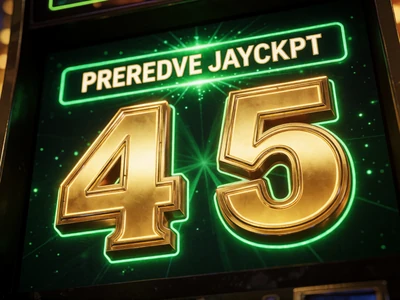 Leuchtender progressiver Jackpot-Z&auml;hler auf dunklem Bildschirm im WildRobin Casino