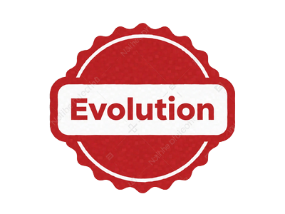 Evolution Gaming Provider-Logo als flaches Badge-Icon bei WildRobin Casino