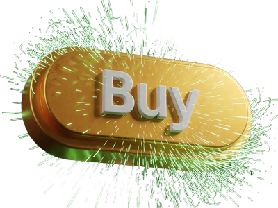 Goldene Bonus-Buy-Schaltfl&auml;che mit Explosionseffekt - Bonus Buy Kategorie bei WildRobin Casino